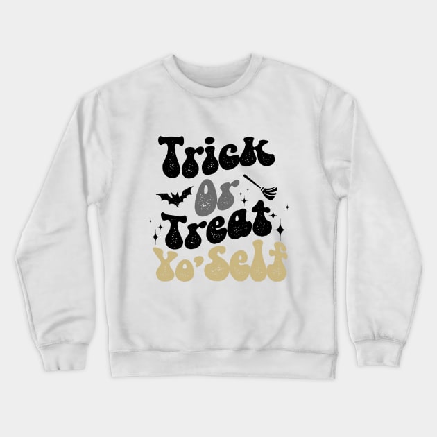 Trick or treat yourself. Crewneck Sweatshirt by MitsuiT